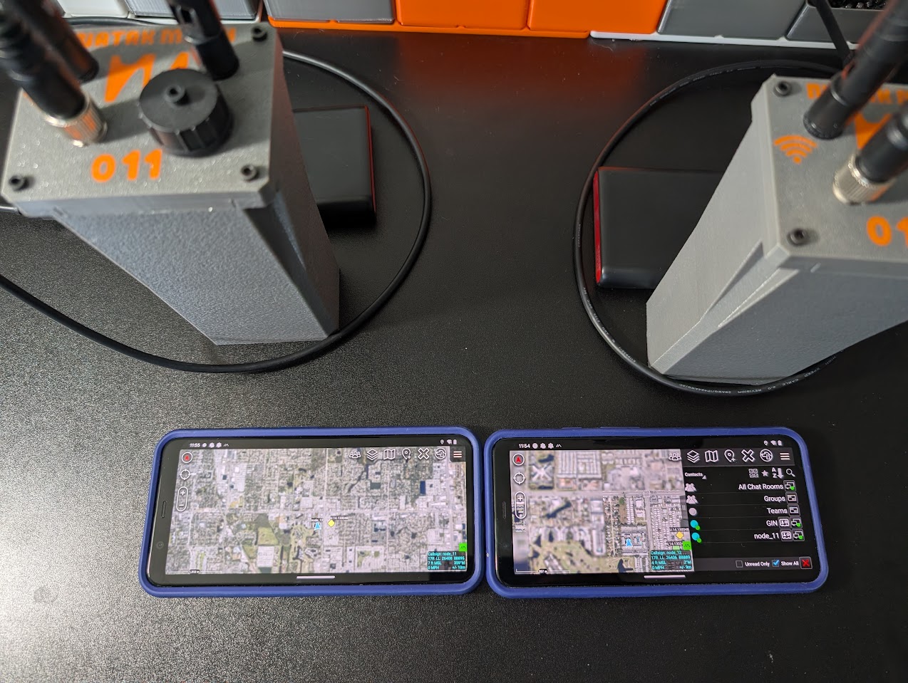 ATAK running on mesh