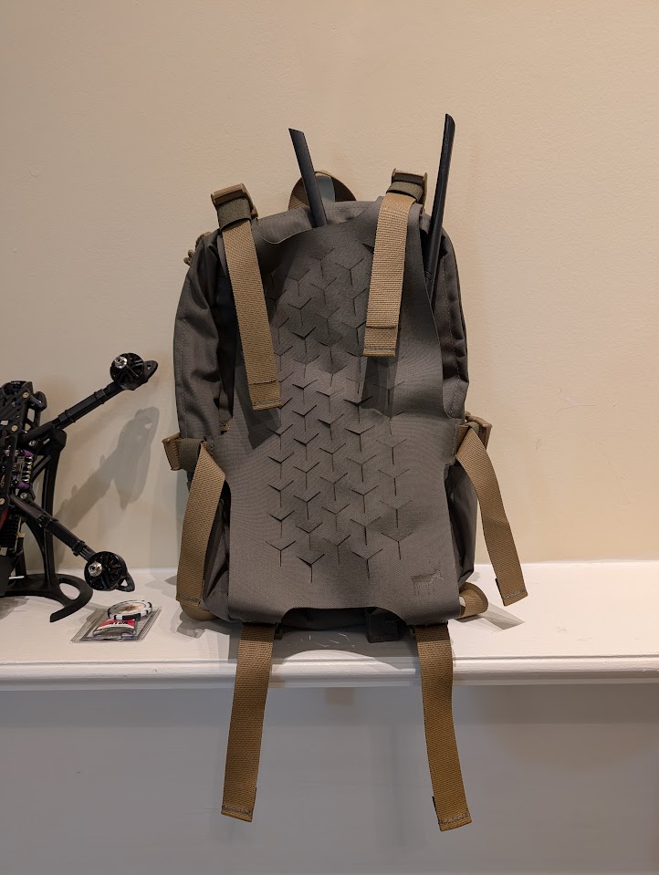 Node 0022 mounted in pack