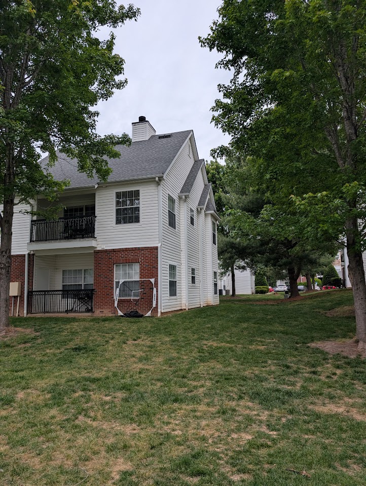 Typical apartment complex structure